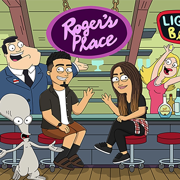 Personalized American Dad Roger's Place Scene Custom Portrait Image Thumbnails by Custom Art Capital