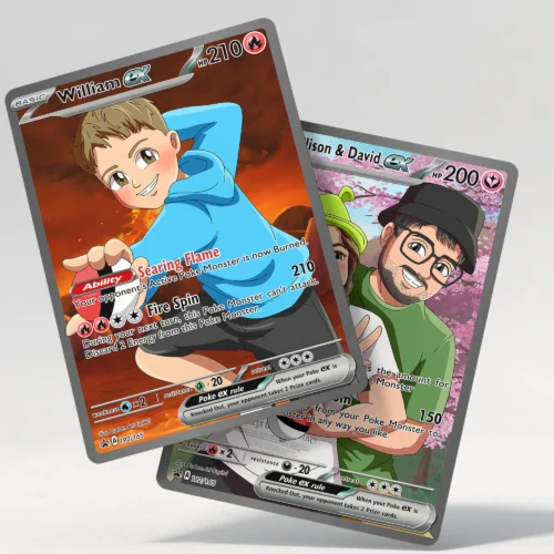 Pokemone Full Art Card by Custom Art Capital