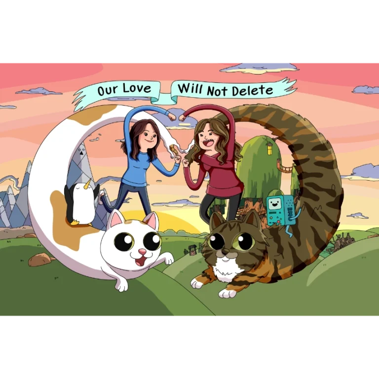 A_Adventure Time Custom Portrait Adventure time custom portrait