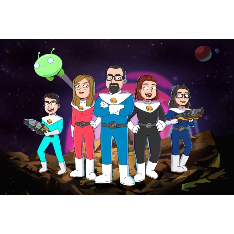 Q2_Final Space Custom Portrait final space custom portrait