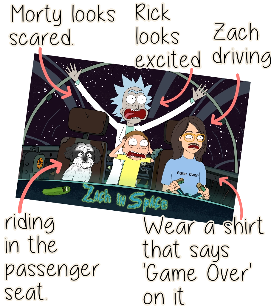 R_Rick and Morty Custom Portrait rick and morty custom portrait