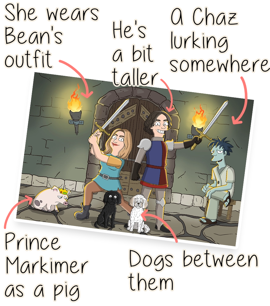 S2_Disenchantment Custom Portrait disenchantment custom portrait