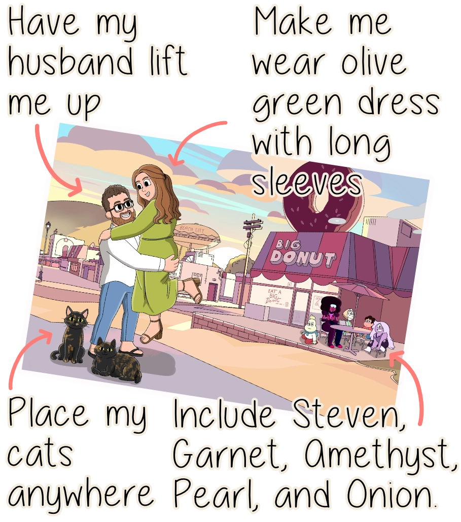 U_Steven Universe Custom Portrait steven universe custom portrait