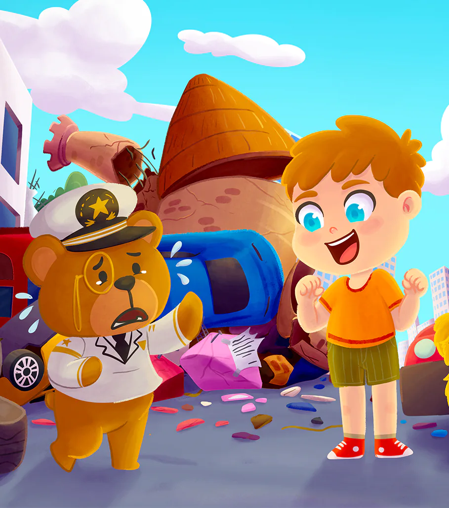 W01 Toyville: Personalized Superhero Storybook for Kids Personalized Superhero Storybook for Kids Image example 2