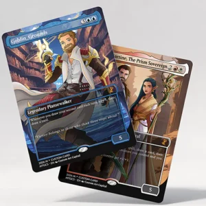 Personalized MTG Creature Card TCG custom gift for him