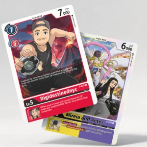 Main image of custom digimon card portrait for gifts