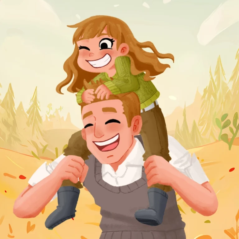 Personalized Father’s Day Storybook – A Custom Book About Dad and Child Moments