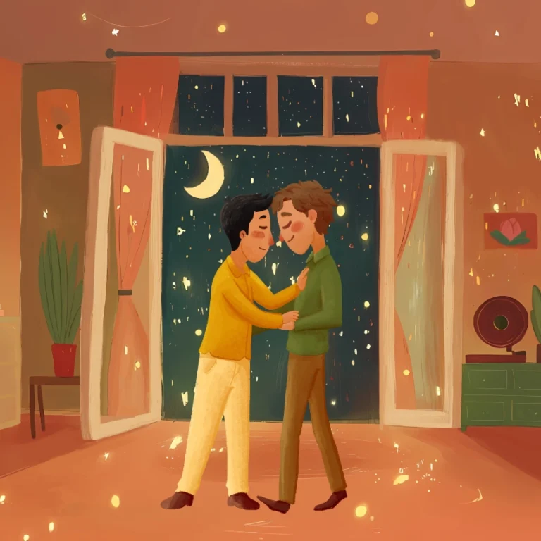 Custom LGBT Gay Story Book Gift 3