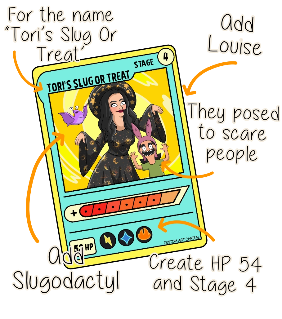 personalized burobu card bobs burgers