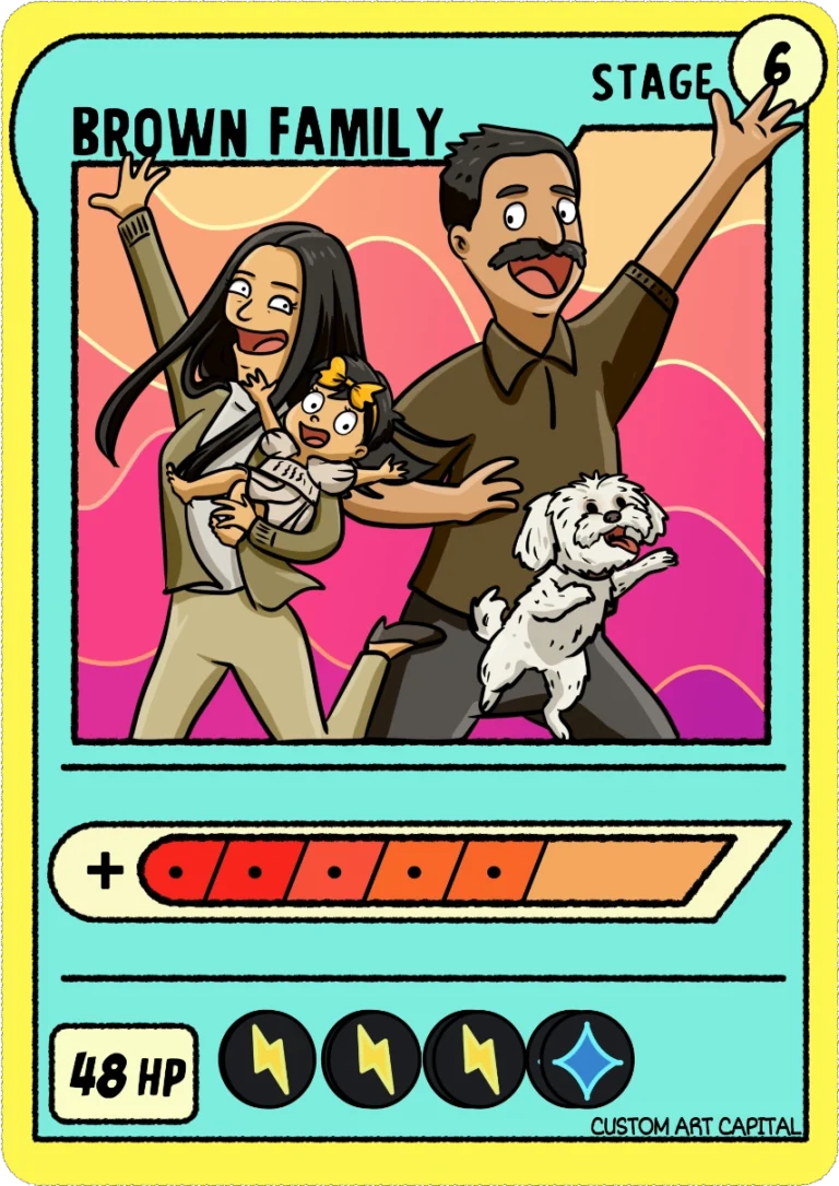 custom burobu card bobs burgers